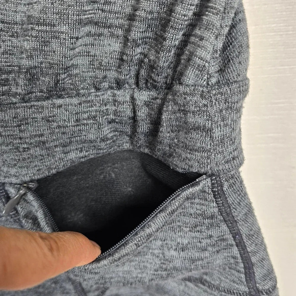 Athleta Dress Give It Your All Knee Long Sleeve Drawstring Hiking TrailGray Sz M - Picture 12 of 16